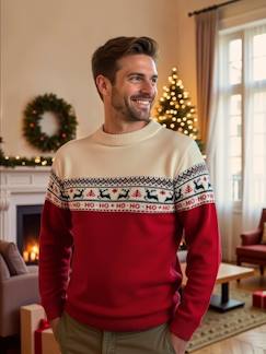 Umstandsmode-Weihnachtlicher Damen/Herren Jacquardpullover Capsule FAMILY Oeko-Tex