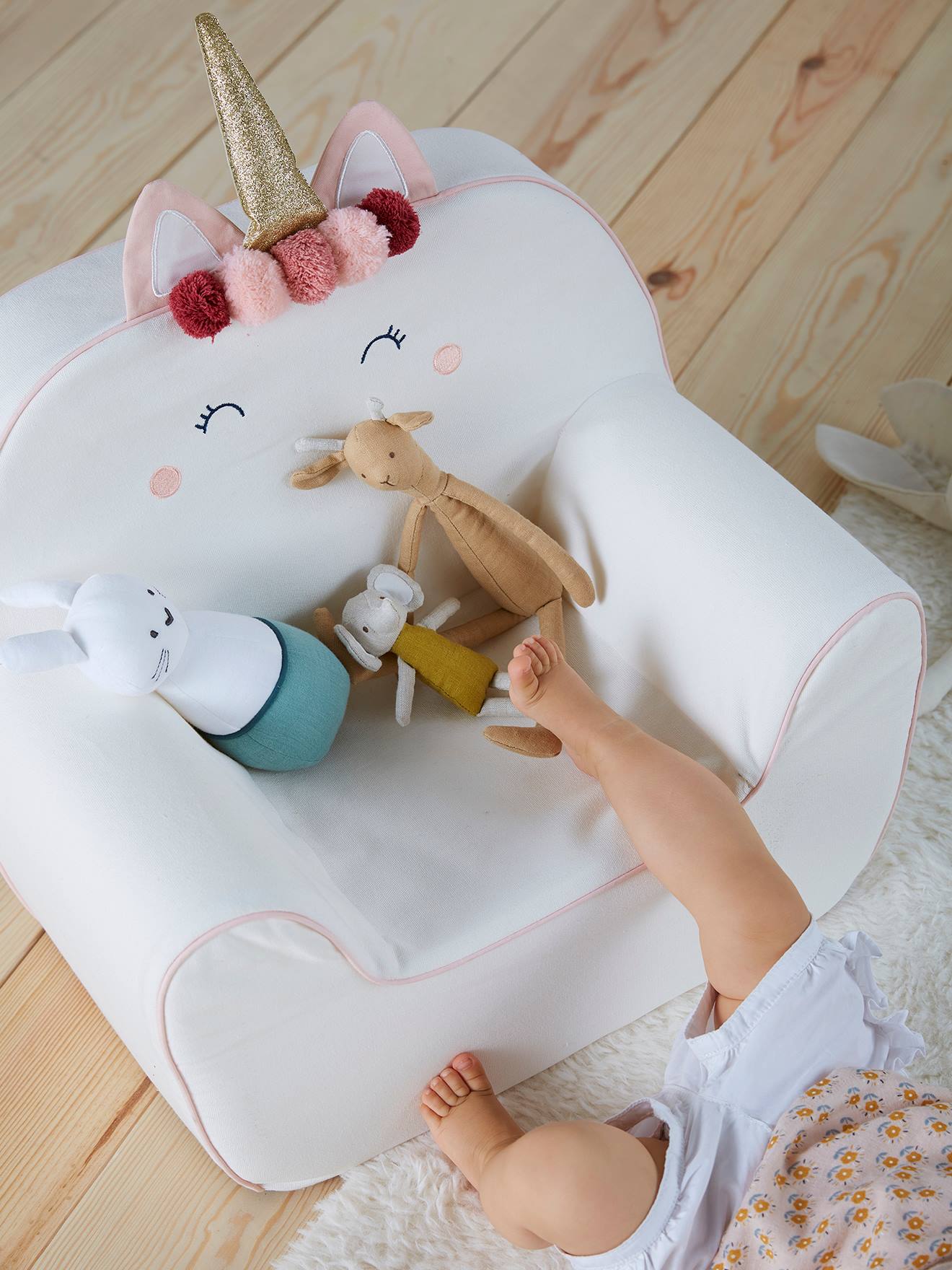 Fauteuil licorne pour enfant Lulu | Maisons du Monde