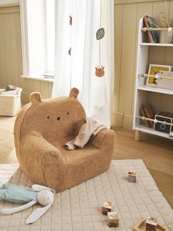 Zimmer und Aufbewahrung-Zimmer-Kinderzimmer Polstersessel aus Teddyfleece TEDDY