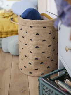 Linge de maison et décoration-Panier de rangement XL en jute Ethnique