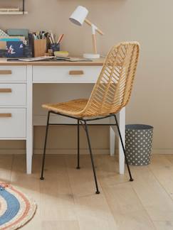 Chambre et rangement-Chambre-Chaise, tabouret, fauteuil-Chaise en rotin primaire Kana