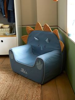 Chambre et rangement-Chambre-Chaise, tabouret, fauteuil-Fauteuil en mousse dino Triceratops