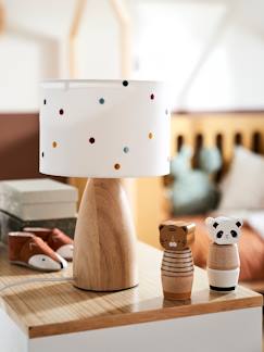 Linge de maison et décoration-Décoration-Lampe de chevet pois brodés