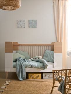 Zimmer und Aufbewahrung-Zimmer-Kinderbett, Babybett-Mitwachsendes und wandelbares Babybett MOKA