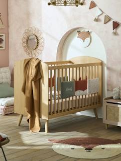 Zimmer und Aufbewahrung-Babybett "Confetti Natur", Massivholz