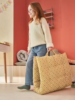 Linge de maison et décoration-Décoration-Matelas de sol, coussin-Matelas de sol imprimé avec poignées