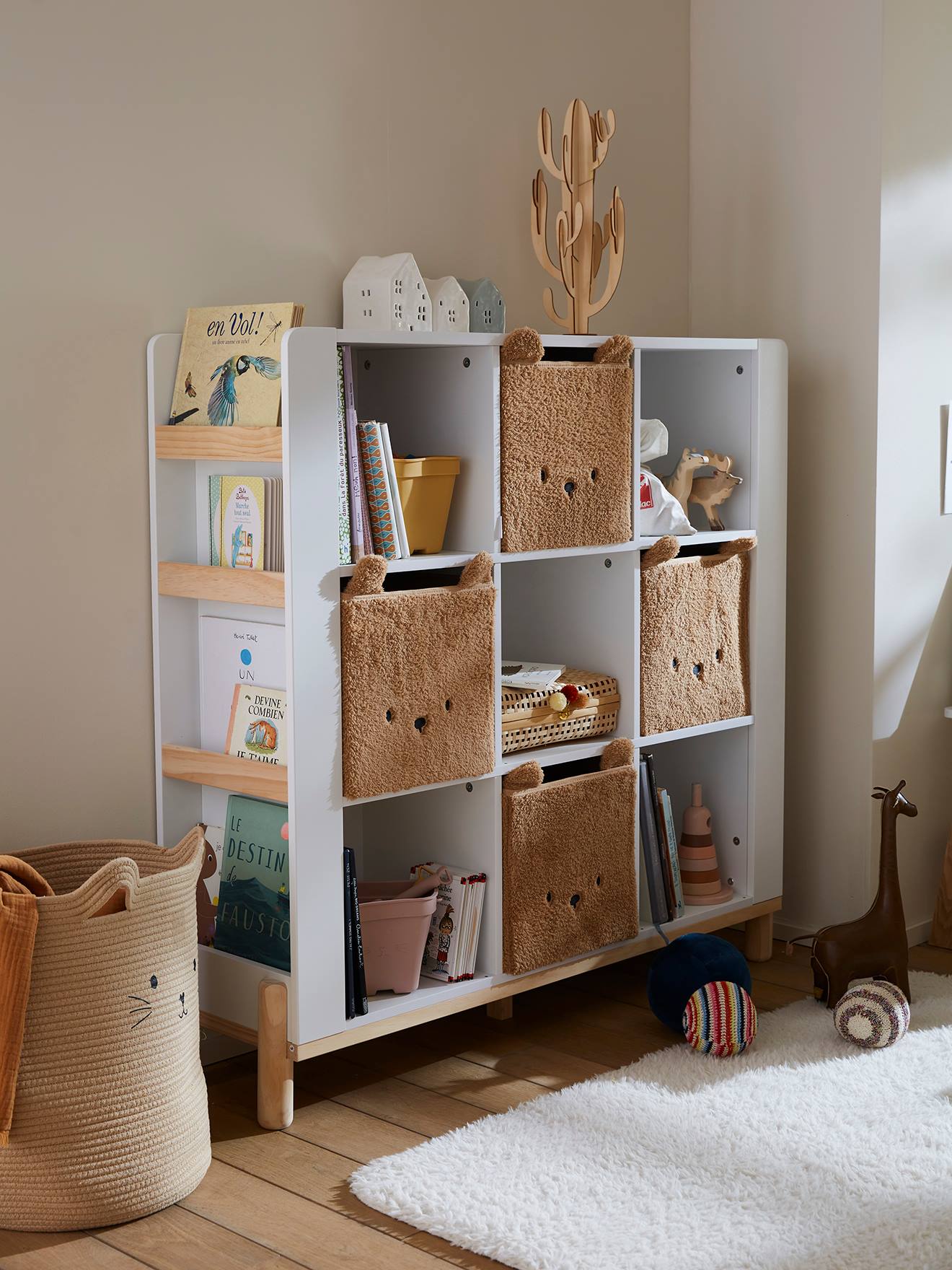 Kinderzimmer Regal, 9 Fächer