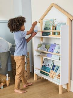 Zimmer und Aufbewahrung-Kinder Bücherregal „Strandhaus“