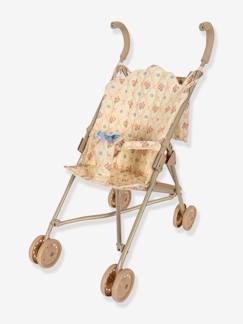 Spielzeug-Puppen-Buggy mit Blumen-Muster KONGES SLOJD, Bio-Baumwolle