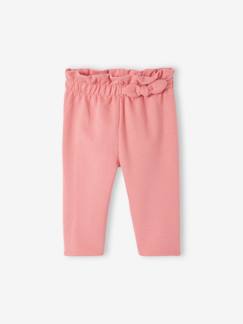 Bébé-Pantalon en molleton bébé taille élastiquée