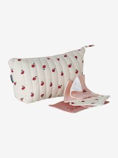 6 Lingettes Lavables Bébé Ourson Caramel - Coton Et Éponge - 12x12cm