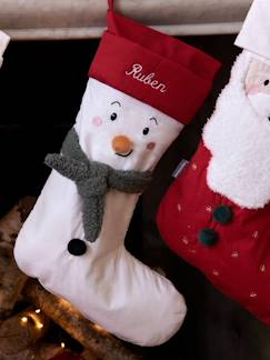 Chaussette de Noël bonhomme de neige personnalisable