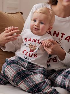 Bébé-Pyjama Noël 2 pièces bébé " Santa Club" Capsule famille