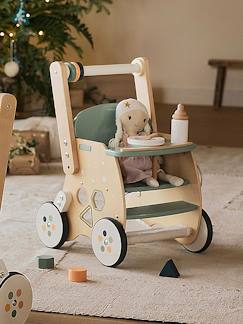 Spielzeug-Erstes Spielzeug-Lauflernwagen mit Puppensitz, Holz FSC®