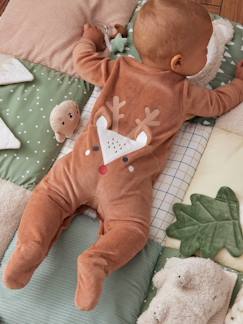 Weihnachtliches Baby Geschenk-Set: Strampler & Lätzchen, Rentier