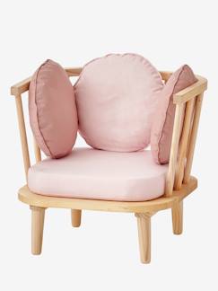 Girly Vichy-Retro-Sessel für Kinderzimmer