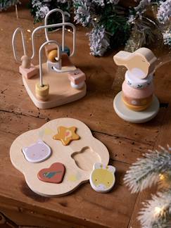 Spielzeug-3-teiliges Baby Lernspielzeug-Set, Holz FSC®