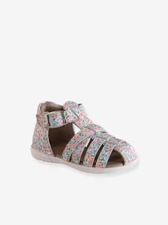 Chaussures-Chaussures bébé 17-26-Premiers pas 17-23-Sandales cuir bébé fille premiers pas
