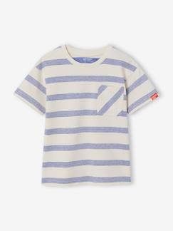 Garçon-T-shirt, polo, sous-pull-T-shirt-T-shirt garçon épais effet gauffré 