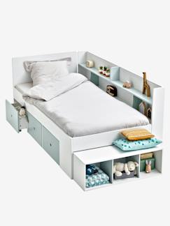 Zimmer und Aufbewahrung-Zimmer-Kinderbett, Babybett-Kinderbett-Kinderbett "Baseo" mit Schubladen