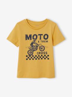 Junge-Jungen T-Shirt BASIC mit Print vorn