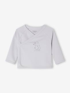 Baby-Bio-Kollektion: Baby Wickeljacke für Neugeborene BASIC 