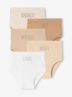 Bébé-Lot de 5 culottes semainier bébé