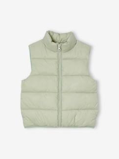 Fille-Manteau, veste-Doudoune fille légère sans manches