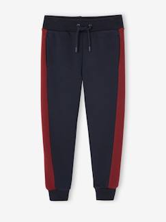 Garçon-Vêtements de sport-Jogging garçon bande contrastée