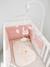 Bettumrandung 'Feenzauber' für Babybett Rosa/Weiss 