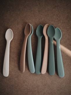 Puériculture-Repas-Lot de 2 cuillères 1er âge en silicone