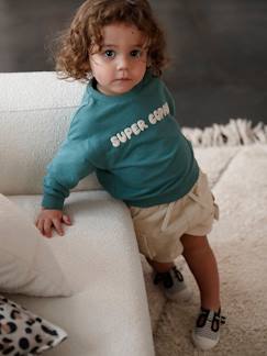Bébé-Pull, gilet, sweat-Sweat bébé personnalisable pressionné dos