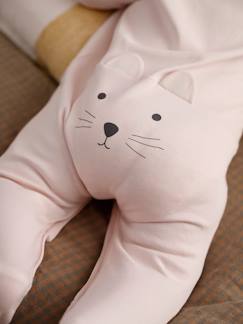 Bio-Kollektion: Baby Strampler mit Katze