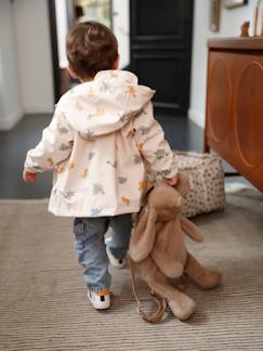 Baby-Mantel, Overall, Ausfahrsack-Baby Regenjacke mit Kapuze und Dinosauriern