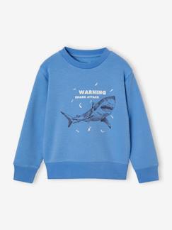 Garçon-Pull, gilet, sweat-Sweat Basics motif graphique garçon