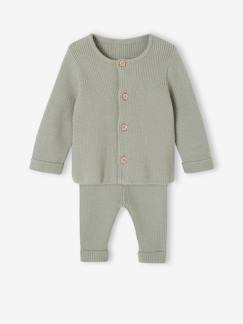 Baby-Set-Baby-Set: Jäckchen & Hose, Strick