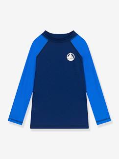 Junge-Bademode-Kinder UV-Shirt PETIT BATEAU, lange Ärmel