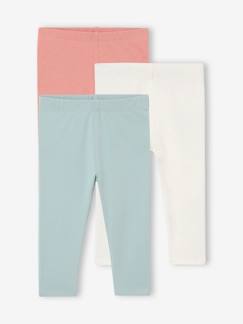 Bébé-Pantalon, jean-Lot 3 leggings unis bébé