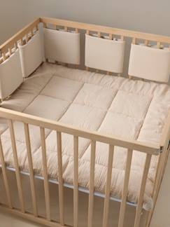 Babyartikel-Baby Bettumrandung/Laufgitterpolster aus Musselin Oeko-Tex