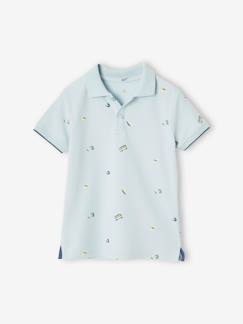 Garçon-T-shirt, polo, sous-pull-Polo imprimé garçon