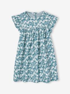 Mädchen-Kleid-Kurzärmeliges Mädchen Sommerkleid