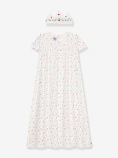 Mädchen-Pyjama, Overall-Mädchen-Set: Nachthemd & Schlafmaske PETIT BATEAU