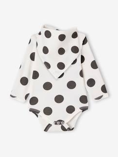 Baby-Body-Bio-Kollektion: Baby Geschenk-Set: Body & Lätzchen mit Tupfen