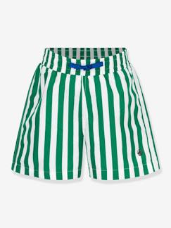 Junge-Bademode-Gestreifte Jungen Badeshorts PETIT BATEAU