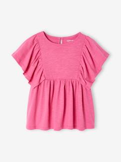 Fille-T-shirt, sous-pull-T-shirt-Tee-shirt blouse fille