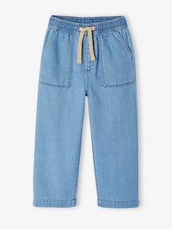 Mädchen-Hose-Mädchen Loose-fit-Jeans mit Schlupfbund Oeko-Tex