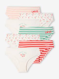 Fille-Sous-vêtement-Lot de 7 culottes fille fantaisie