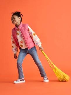 Fille-Manteau, veste-Doudoune fille légère sans manches