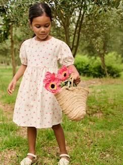 Fille-Robe-Robe manches ballon fille