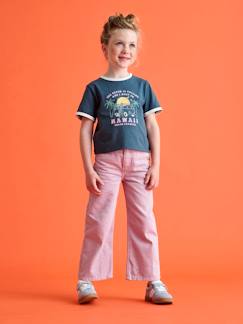 Mädchen-Hose-Weite Mädchen Hose mit Blumenstickerei